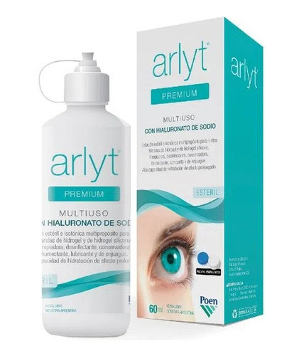 Arlyt Premium Solución Multiuso 60ml Lentes De Contacto 1