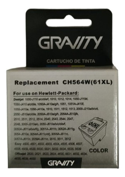 Cartuchos Compatible 61xl Color Deskjet 1000/1010/1510 0