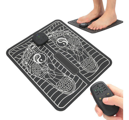 Massageador Para Pés Pernas Pés Ems Relax Pro Recarregável 0