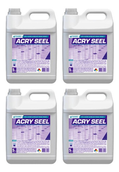 Sellador Polimeros Acrilicos Cera Acry Seel Thames 4un X5lts 0 Sellador Polimeros Acrilicos Cera Acry Seel Thames 4un X5lts 0