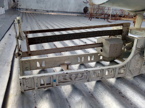 Antigua Balanza Bebe En Fundicion Hasta 15 Kilos Estilo Art Deco Funcionando 1