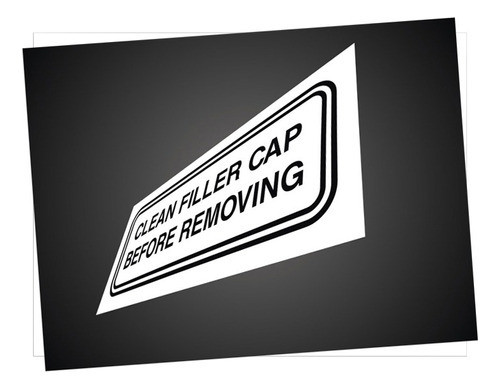 Calco Honda Xr 100 / Clear Filler Cap 0