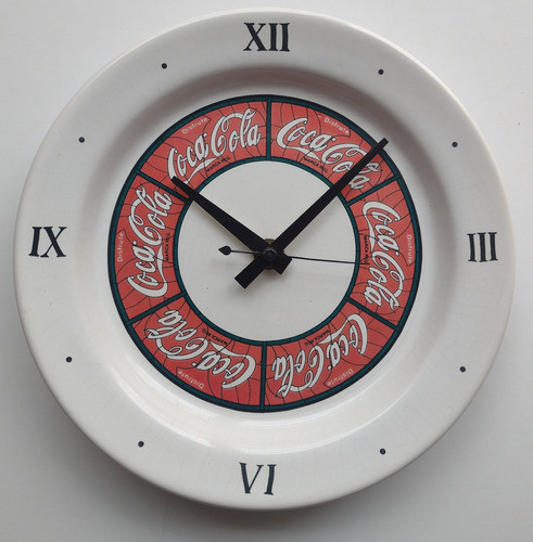 Coca Cola Antiguo Reloj Colección Único! Funciona Perfecto 0