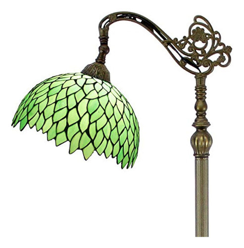 12 ° F03 S160 Lectura De Estilo Tiffany Lámpara De Pie Mesa 0