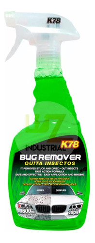 K78 Bug Remover - Removedor Limpiador Insectos Bicho Auto 0