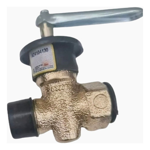 Llave De Gas, Fisbin De 1/2 Capuchon Negro 0