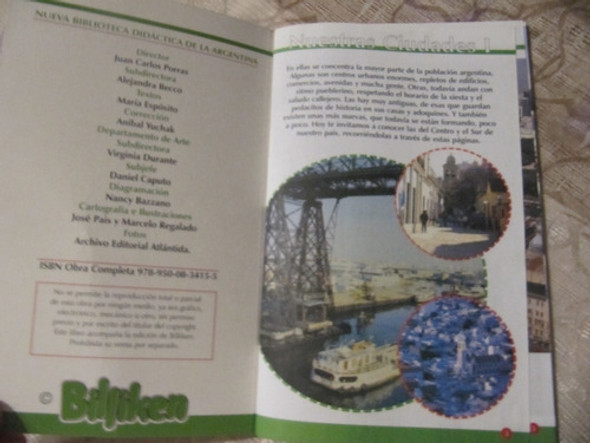 Biblioteca Didactica Billiken - Nuestras Ciudades 1 1