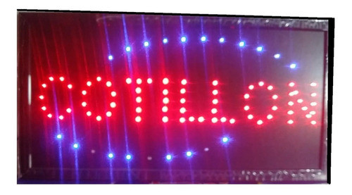 Cartel Led Cotillon Abierto O La Que Quieras Leer Detalle 0