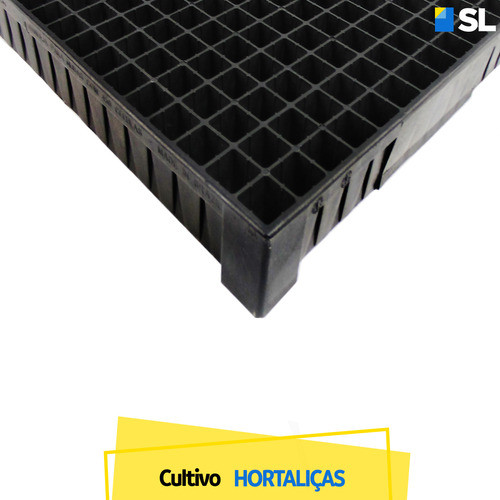 Kit Com 10 Bandejas Para Mudas Hortaliças 450 Células 11ml 1