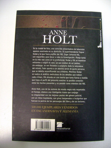 Crepusculo En Oslo Anne Holt Policial Nordico Noruega Boedo 1