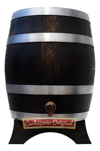 Barril Corote Tonel Pipa Pipote Pinga Carvalho Vertical 6l 0