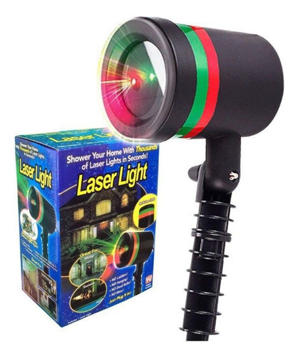 Lampara Estaca Laser Exterior 1 Cabeza  Iluminacion Lite 0