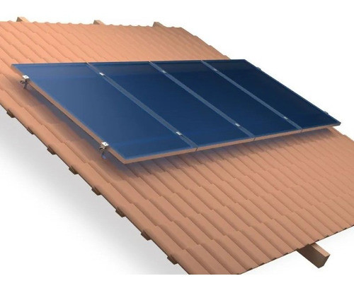 Estrutura Suporte Painéis Solares Telha Colonial 4,40mt 1