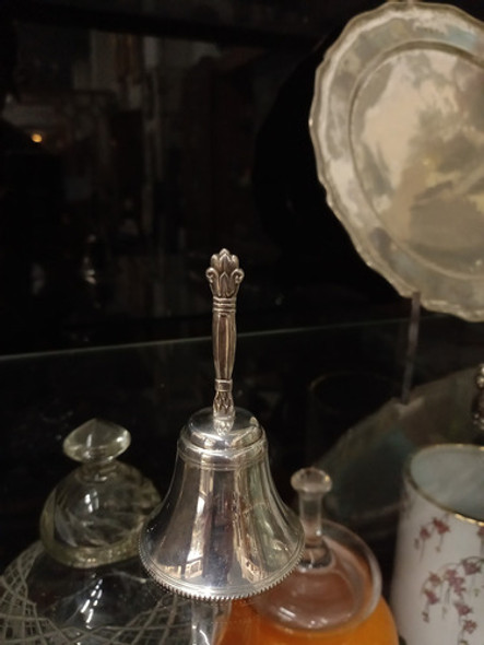 Manyantiques - Antigua Campana En Plata 925. 0 Manyantiques - Antigua Campana En Plata 925. 0