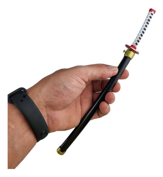 Mini Katana Demon Slayer Giyu Tomioka Item Coleção Geek 1