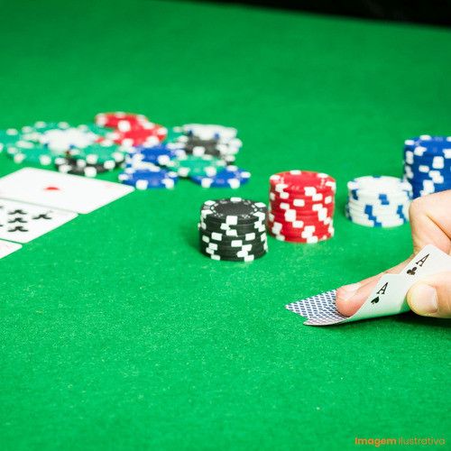 Kit Fichas De Poker 100 Peças 2 Baralhos Para Jogar Em Casa 1