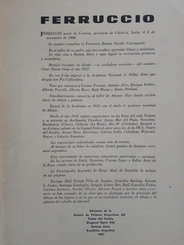 Carpeta Con 10 Dibujos De Renato Ferruccio 1