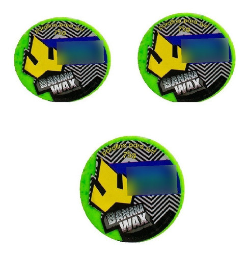 Kit De 3 Parafinas Verdes Banana Wax Colors 0