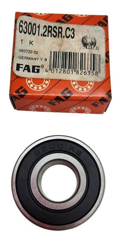Ruleman Rodamiento Alternador 63001 (12x28x12) Fag Alemania 0
