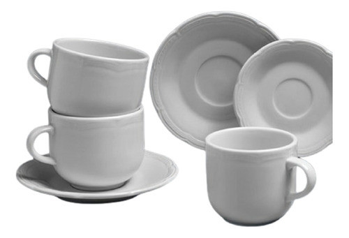 Set 24 Piezas Tazas Te + Plato Tsuji Linea 1800  Ss 0