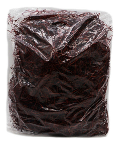 Palha Madeira Marrom P/ Cestas Presentes Enfeite 0