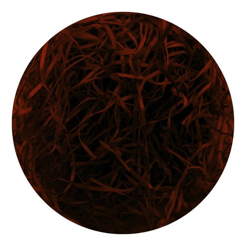 Palha Madeira Marrom P/ Cestas Presentes Enfeite 1