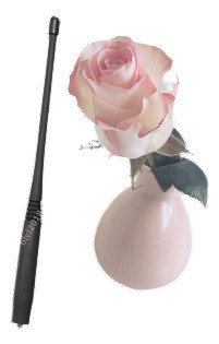 9.5  Cargadas Látigo Antena Banda Ancha Para Kenwood Tk260 T 1