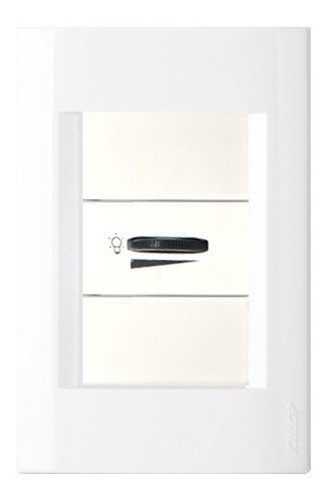 Llave De Luz Kalop Variador Ventilador Completo Color Blanco 1