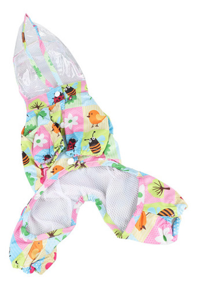 Casaco De Chuva Para Cães, Capuz Para Animais De Estimação, 0