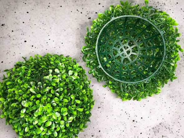 15 Buchinho Artificiais 23cm Verde Claro Bola Grama Topiaria 1 15 Buchinho Artificiais 23cm Verde Claro Bola Grama Topiaria 1