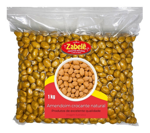 Amendoim Crocante 1kg - Natural - Super Promoção Boa 0