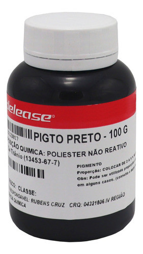Pigmento Preto Para Resinas Qualidade E Versatilidade 100g 0