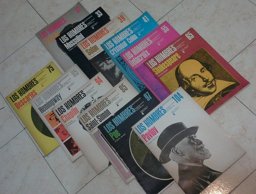 Los Hombres De La Historia X 44 Fasciculos - Edicion 1968-70 1