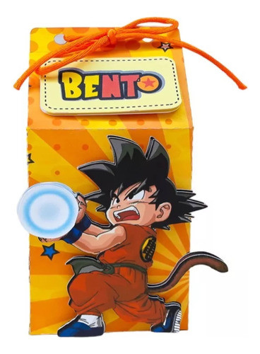 10 Cajitas Milk Box En 3d De Dragón Ball 0