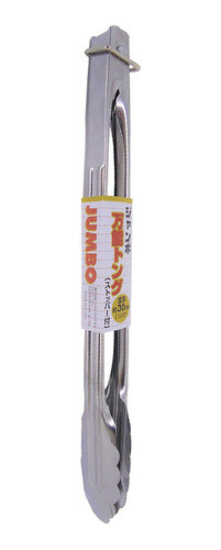 Pegador Carne Salada Grelhado Churrasco Inox Trava 30 Cm 0