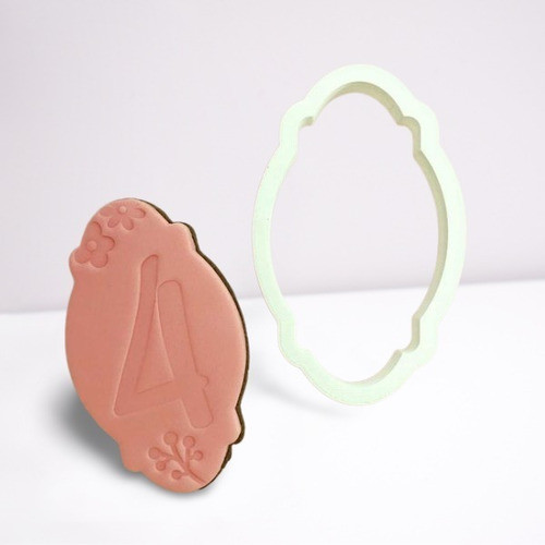 Cortante Marco Cartel Modelo M3 Galleta Cookies Fondant 0