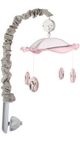 Geenny Movil Color Musical Rosagris De Elefante 0