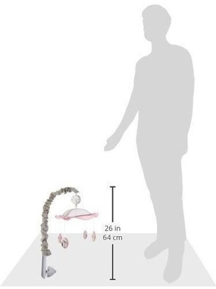 Geenny Movil Color Musical Rosagris De Elefante 1