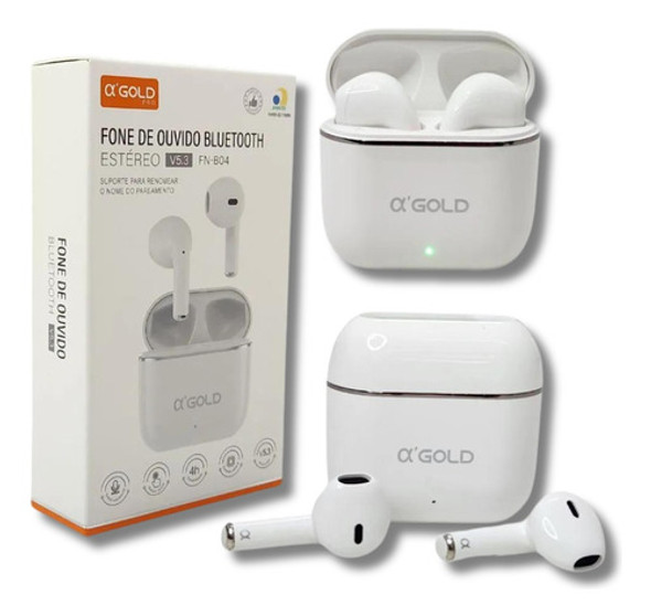 Fone De Ouvido Bluetooth A Gold Fn-b04 - King Eletro 0