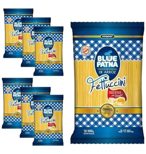 Fideos Mostacholes Harina De Arroz Sin Tacc Blue Patna X 6 0