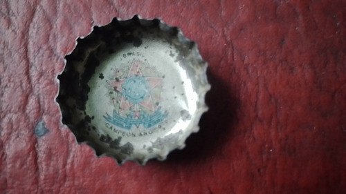 Chapita Coca Cola Año 1976 - Brasil Campeon Mundial 1970 0