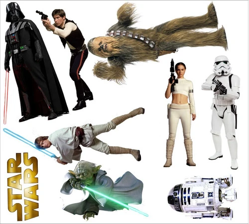 Vinilo Pared Star Wars Lámina Hot Sale Wall Stickers 1