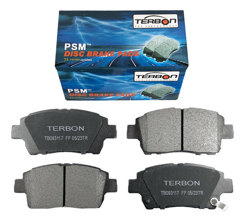 Pastillas Freno Terbon Byd S1 Delantera 0