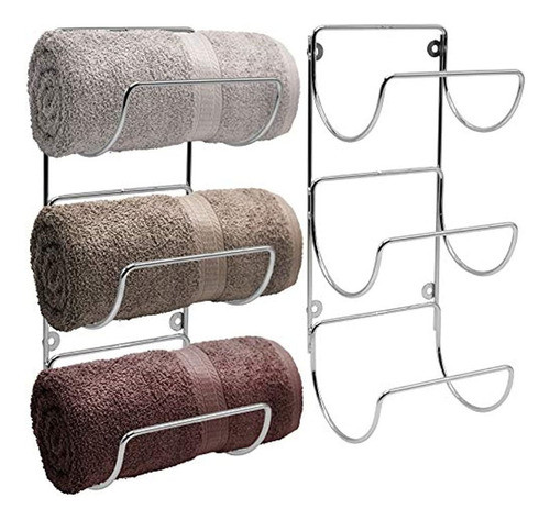 Sorbus Towel Rack Holder Set - Organizador De Almacenamiento 0