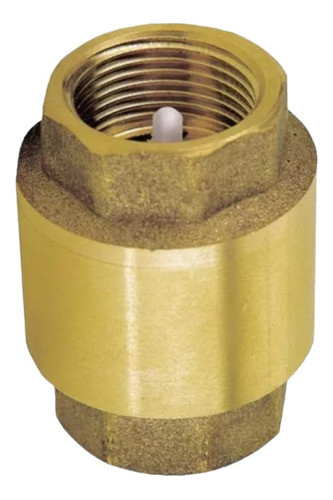 Valvula De Retencion 3/4  Bronce Julong Hh Val-ret-0002 0