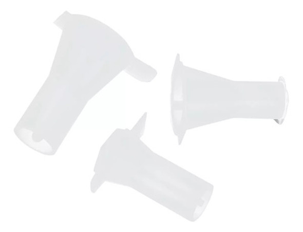 Molde De Silicone Com Cone De 3 Peças, Cristal Transparente, 1