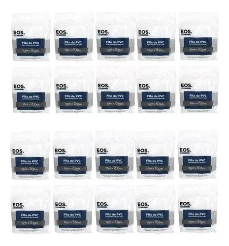 20 Unidades Fita Pvc Refrigeração Ar Condicionado 10 M Eos 0