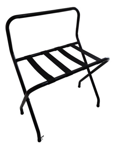 Apoya Maletas De Caño Con Respaldo 0