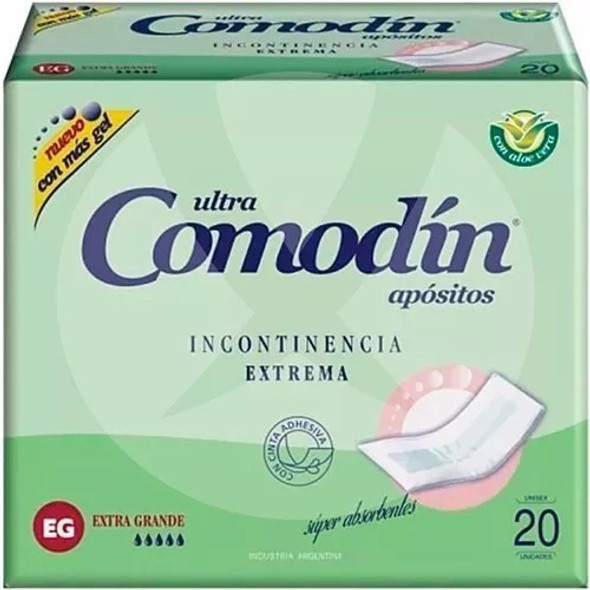 40 Apósitos Comodin Para Adulto Incontinencia Extrema 1