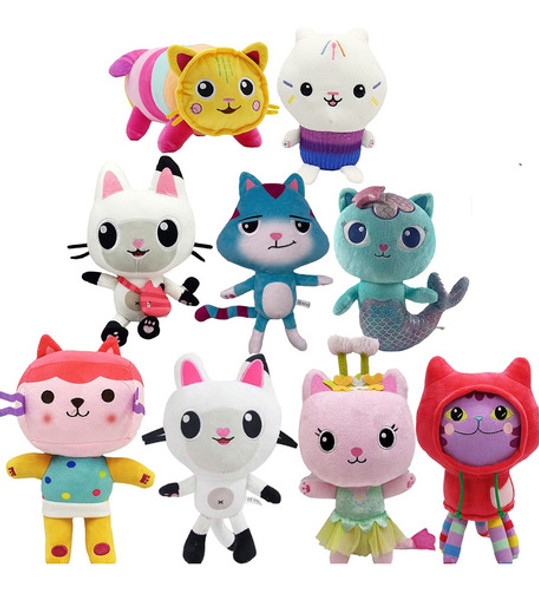 A Casa Mágica Da Gabbys Dollhouse - 3 Pelúcias Aleatórias 1